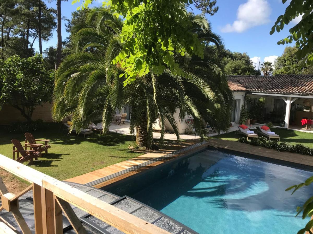 La Maison De La Dune - Chambres Climatisees - Jacuzzi 1Ere Seance Offerte - Piscine Chauffee Avec Abri Amovible - Plage Situee A 200M, Acces Direct Par Le Bois La Couarde-sur-Mer Zewnętrze zdjęcie